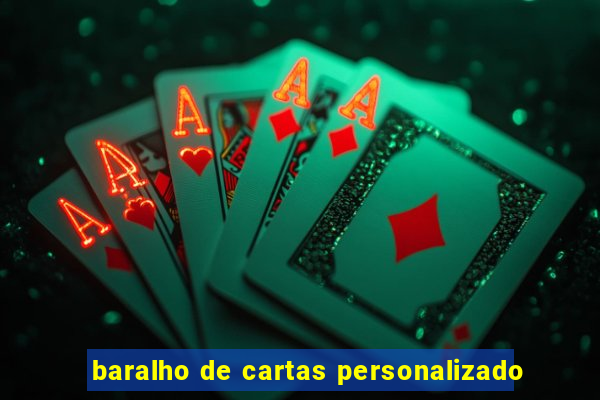 baralho de cartas personalizado